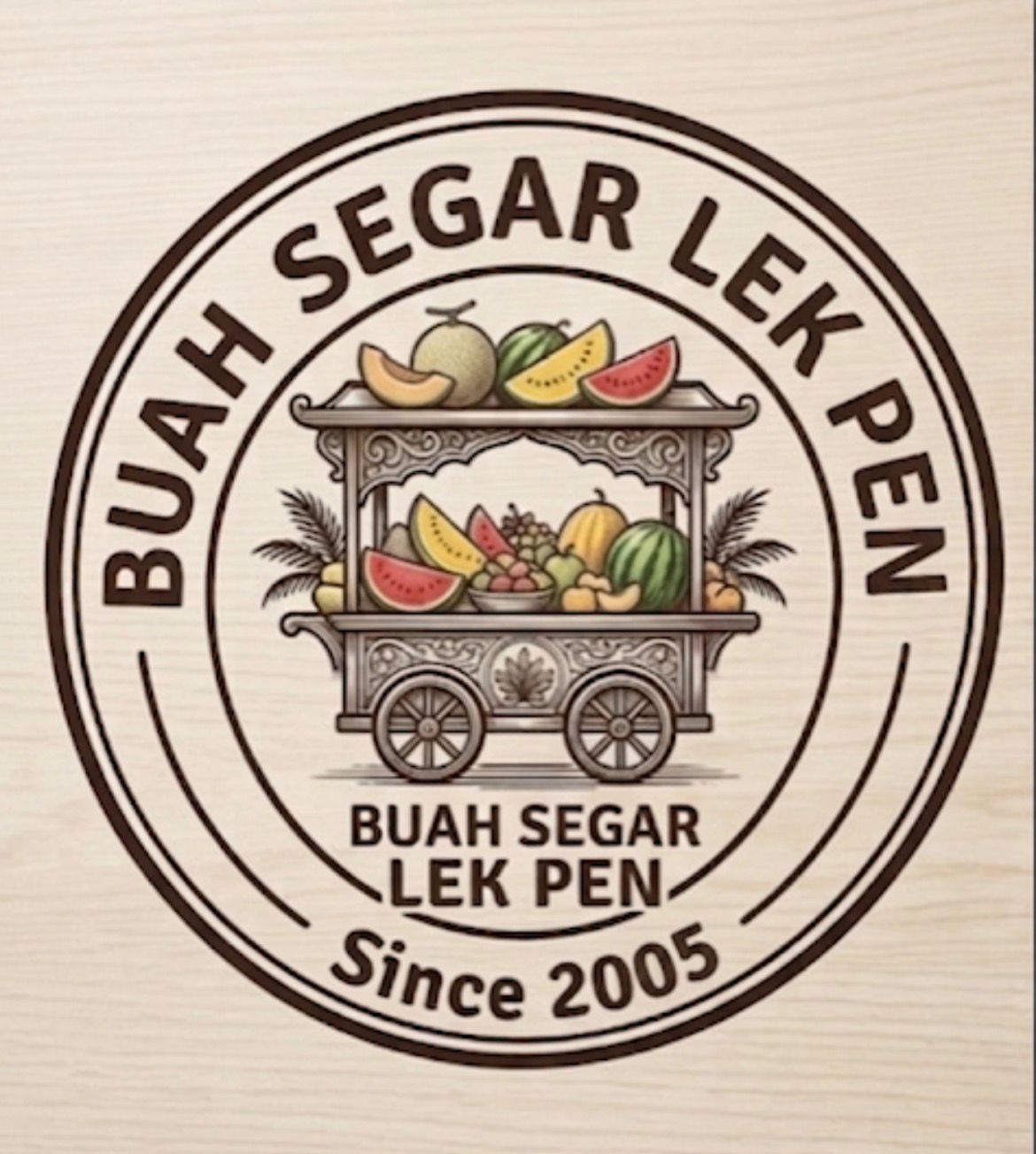 Logo Buah Segar Lek Pen